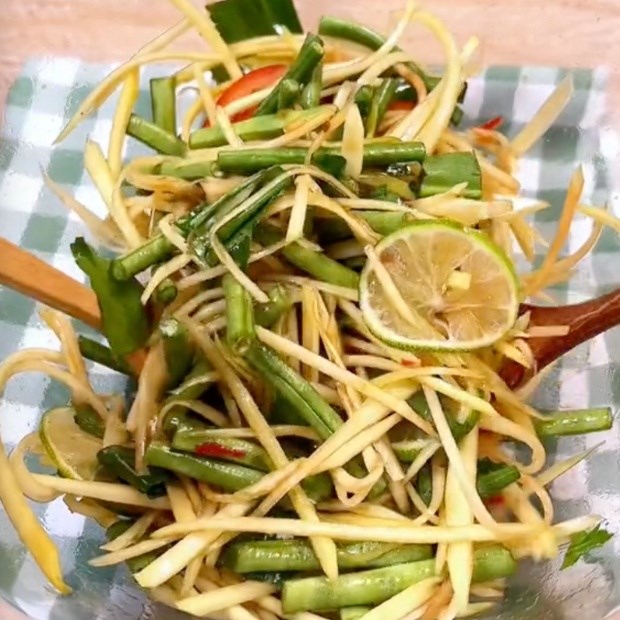 Bước 3 Trộn gỏi Gỏi đu đủ Thái chay (Công thức được chia sẻ bởi Tiktok Bếp chay XANH)