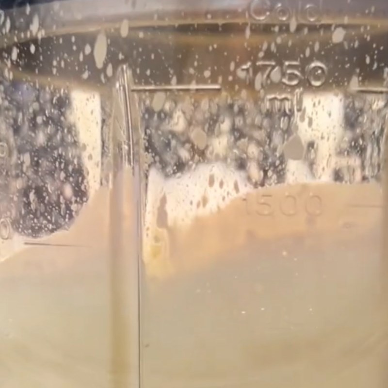 Bước 2 Xay kem Kem vải (Công thức được chia sẻ từ Tiktok Vào bếp cùng Điện amasy XANH)