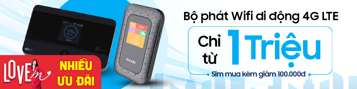 Bộ Phát Wifi 4g Chính Hãng, Giá Rẻ, Tốc Độ Cao  - 03/2024