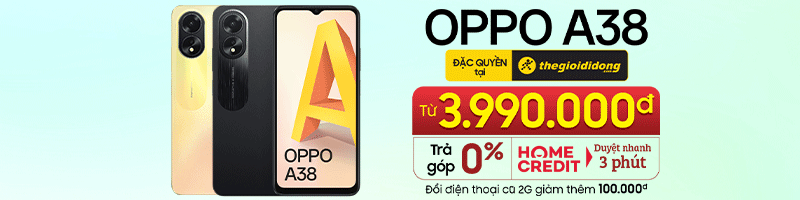 Oppo A38 - Chính Hãng, Giá Tốt, Có Trả Góp