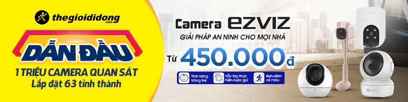 Camera Ezviz Chính Hãng, Chất Lượng Cao, Giao Nhanh  - 07/2024