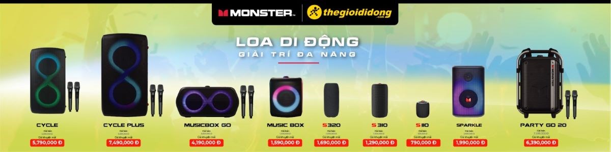 Loa Monster Chính Hãng, Giá Rẻ, Chất Lượng Cao.  - 07/2024