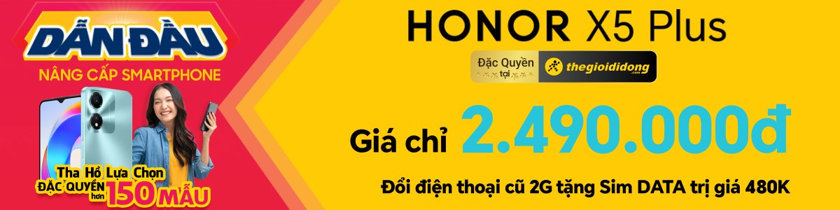 Honor X5 Plus 4gb/64gb - Chính Hãng, Giá Tốt, Có Trả Góp