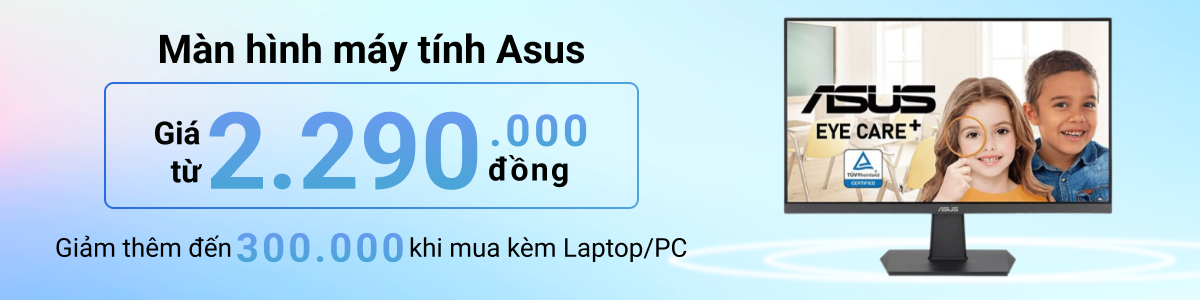 Màn Hình Máy Tính Asus Giá Rẻ, Giảm Đến 15%, Có Góp, Bh Đến 3 Năm  - 07/2024