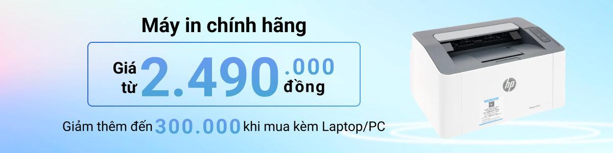 Mua Máy In Laser, Phun Màu Chính Hãng Giá Rẻ, Có Trả Góp - 07/2024