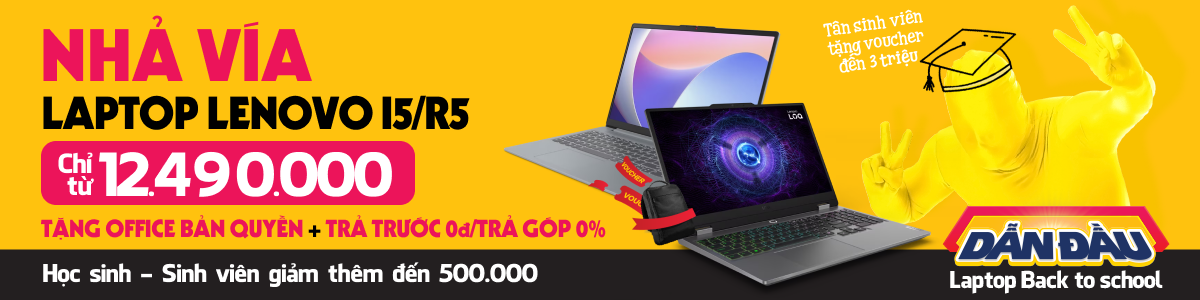 Máy Tính Laptop Lenovo Giá Rẻ, Trả Góp 0%  - 07/2024