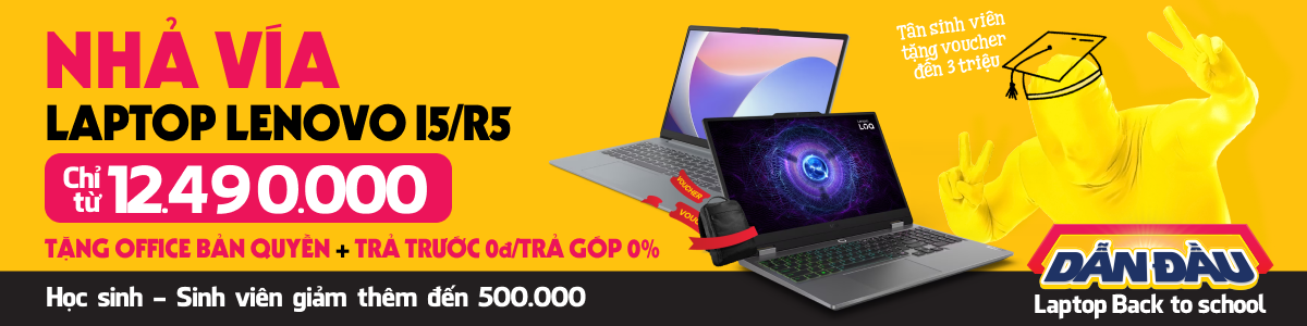 Máy Tính Laptop Lenovo Giá Rẻ, Trả Góp 0%  - 09/2024