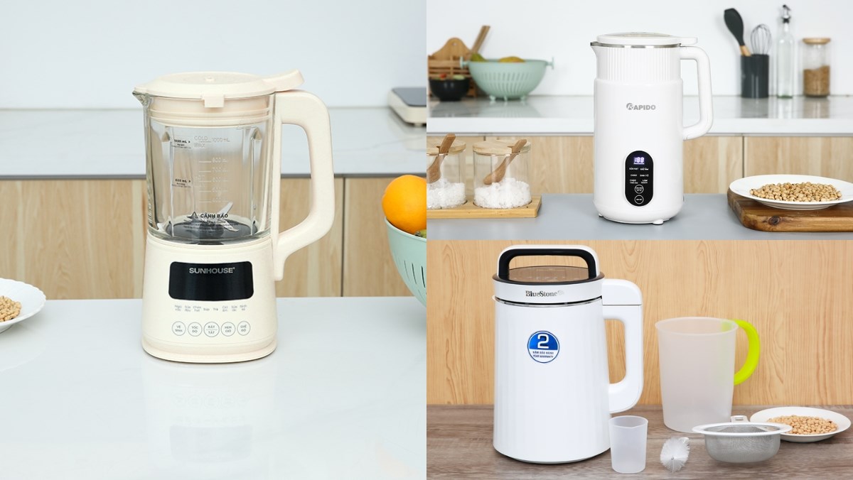 Máy làm sữa hạt mini loại nào tốt?