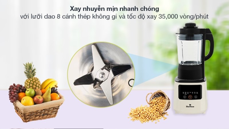 Ưu điểm 5 m&aacute;y l&agrave;m sữa hạt BlueStone BLB-6035