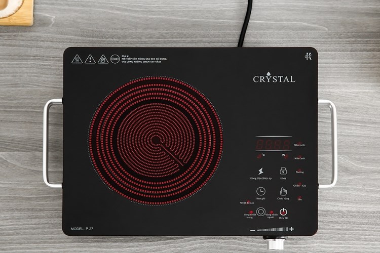 Bếp hồng ngoại Crystal P-27