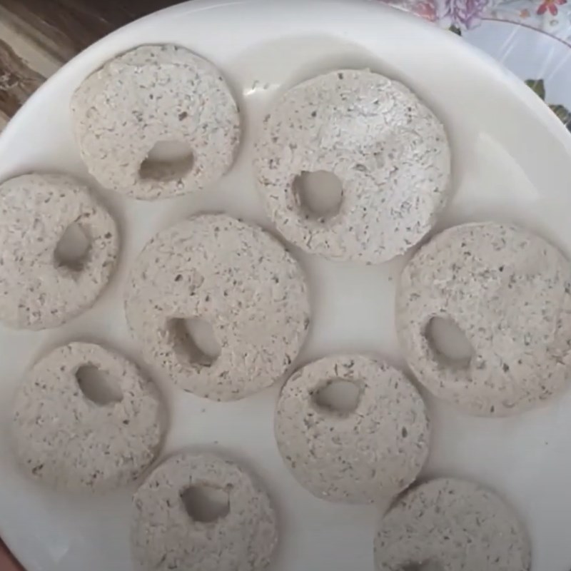 Bước 3 Hấp cá lóc chay Cá lóc chay từ nấm bào ngư