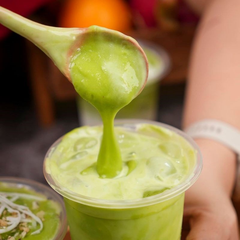 Bước 6 Thưởng thức Bơ già dừa non