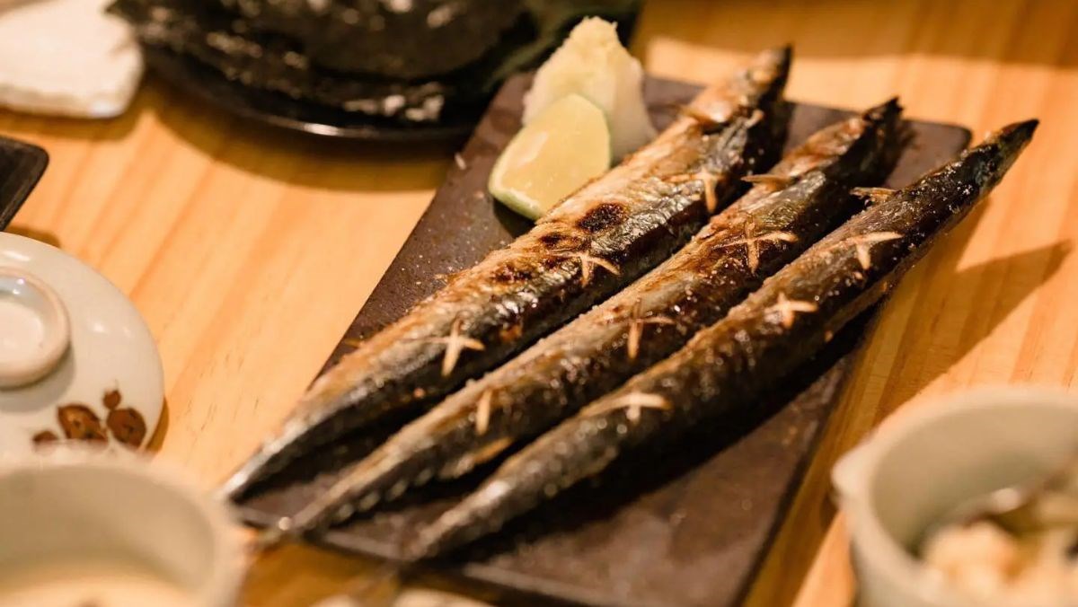 Cá thu đao nướng muối