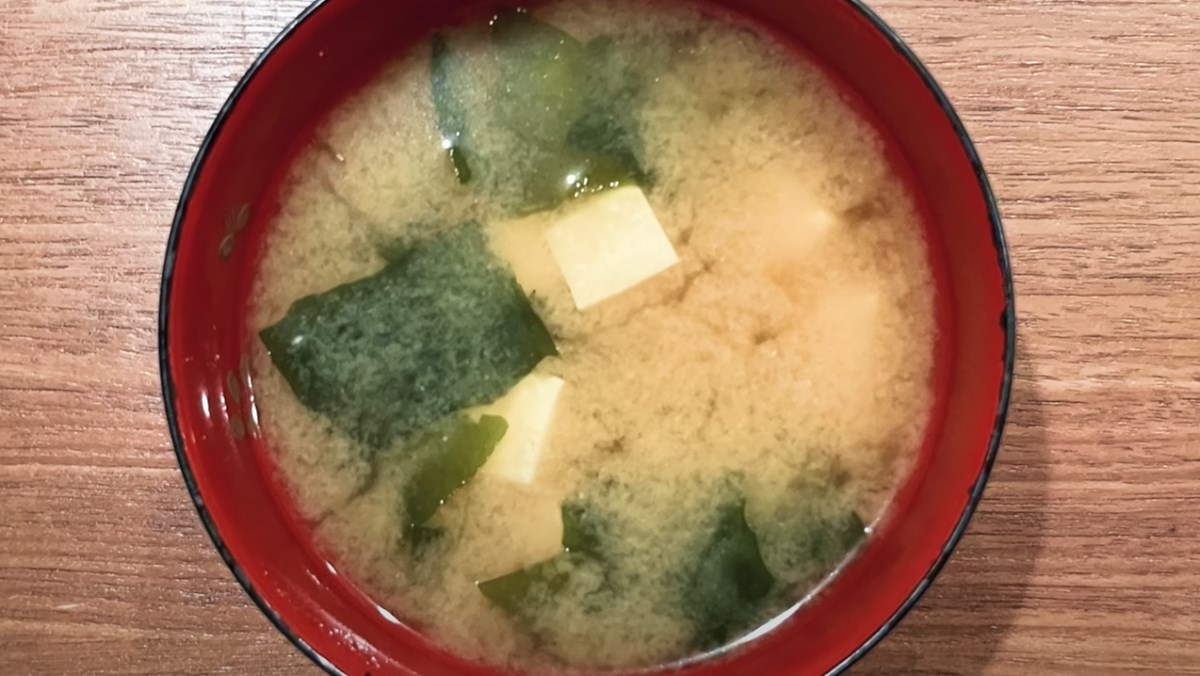 Súp miso đậu hũ rong biển