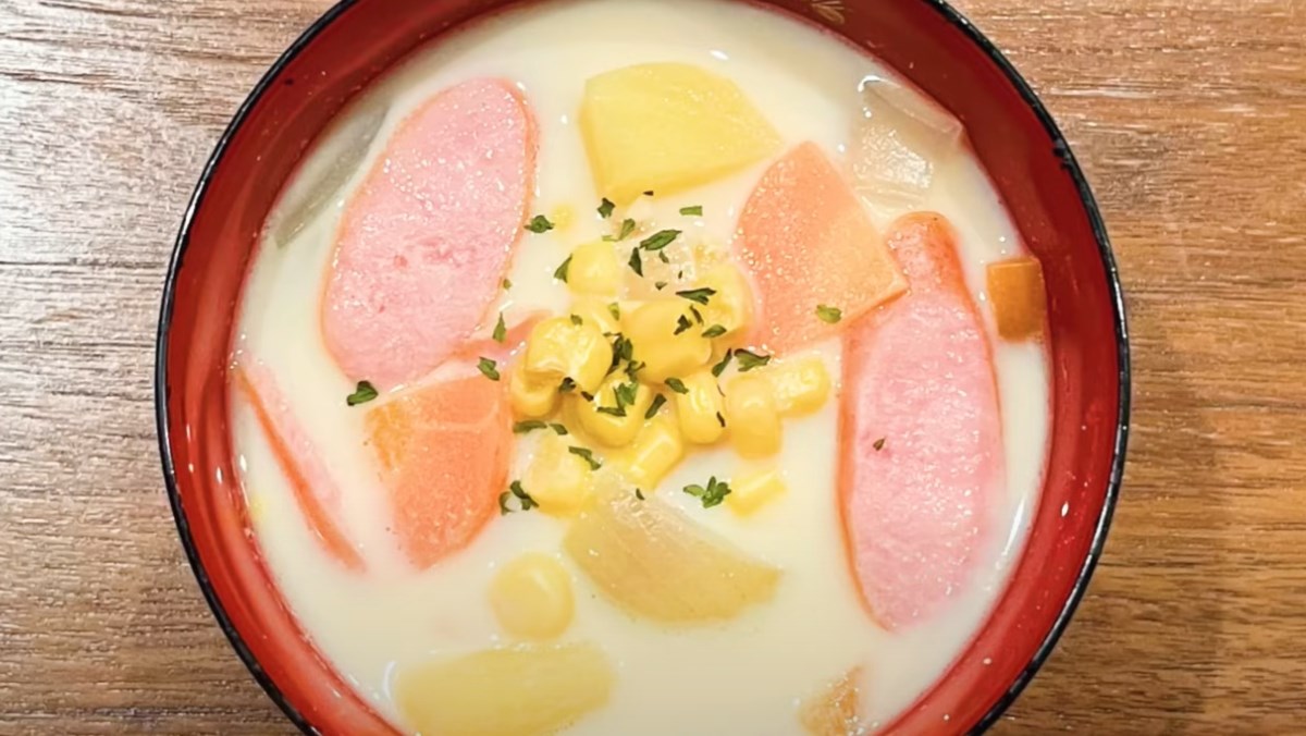 Súp miso sữa tươi