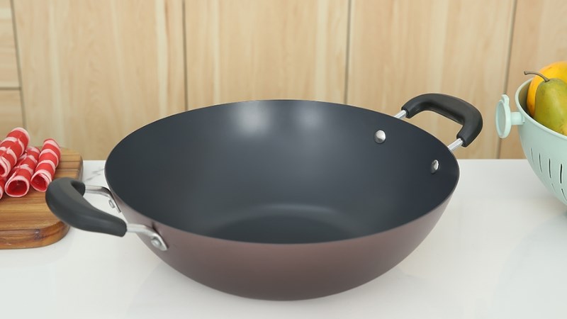 Chảo thép sâu chống dính 32 cm Green Cook GCW03-32IH (2)