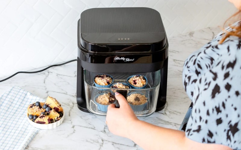 Nồi chiên không dầu thủy tinh có tốt không? Nhược điểm