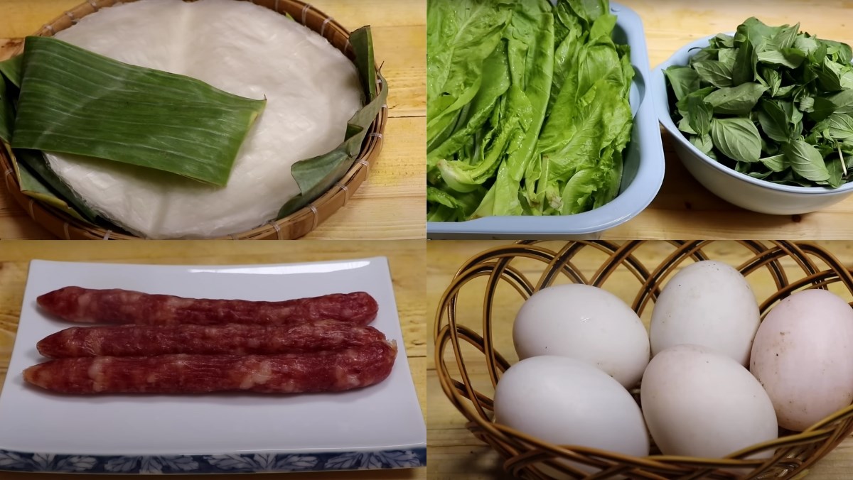 Nguyên liệu món ăn cách làm bò bía mặn