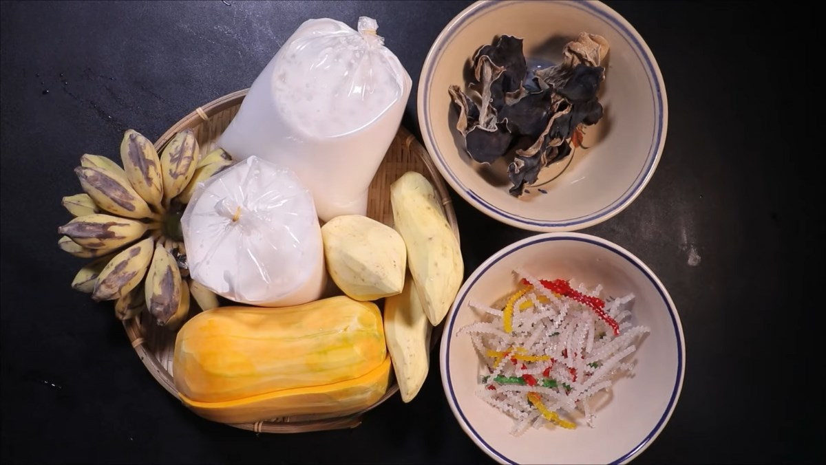 Nguyên liệu làm canh kiểm chay
