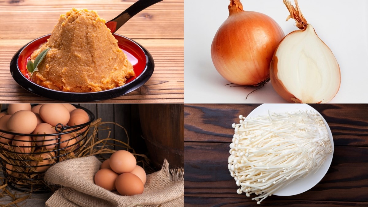 Nguyên liệu món ăn 6 cách nấu súp miso
