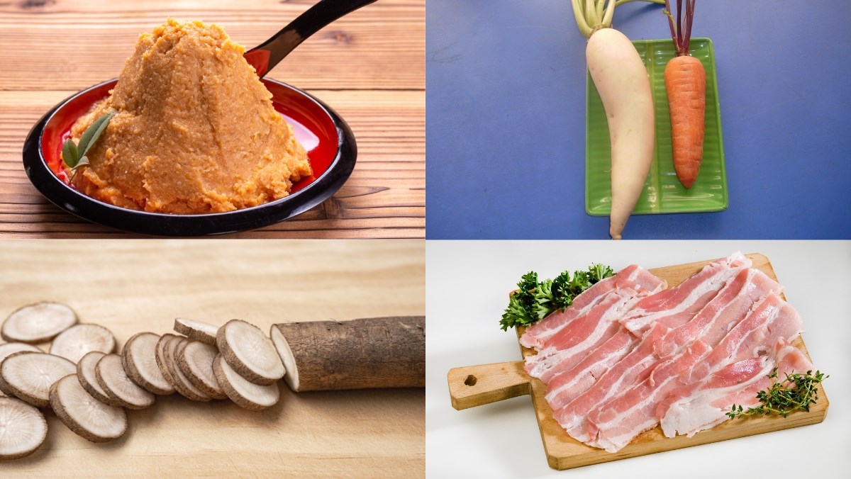 Nguyên liệu món ăn 6 cách nấu súp miso