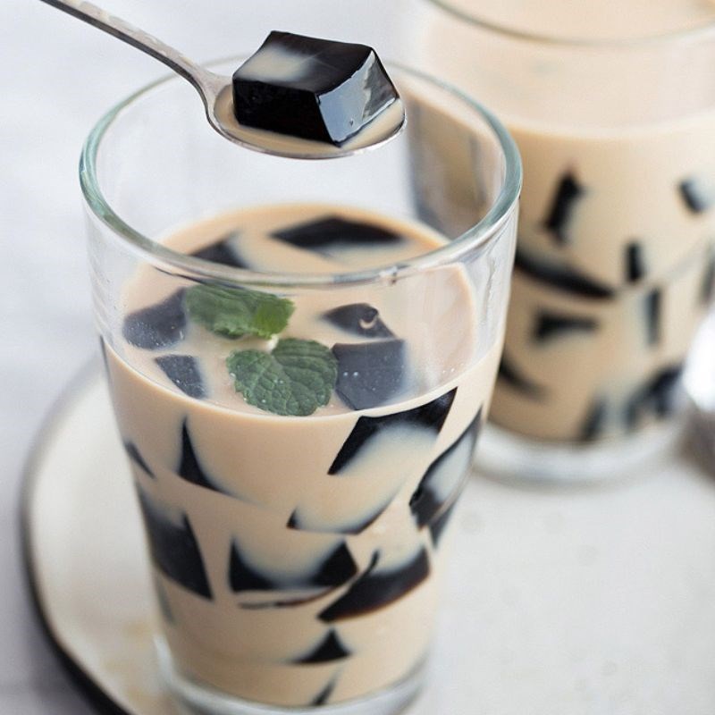 Bước 8 Cách ăn thạch đen Cao Bằng Cách làm thạch đen Cao Bằng