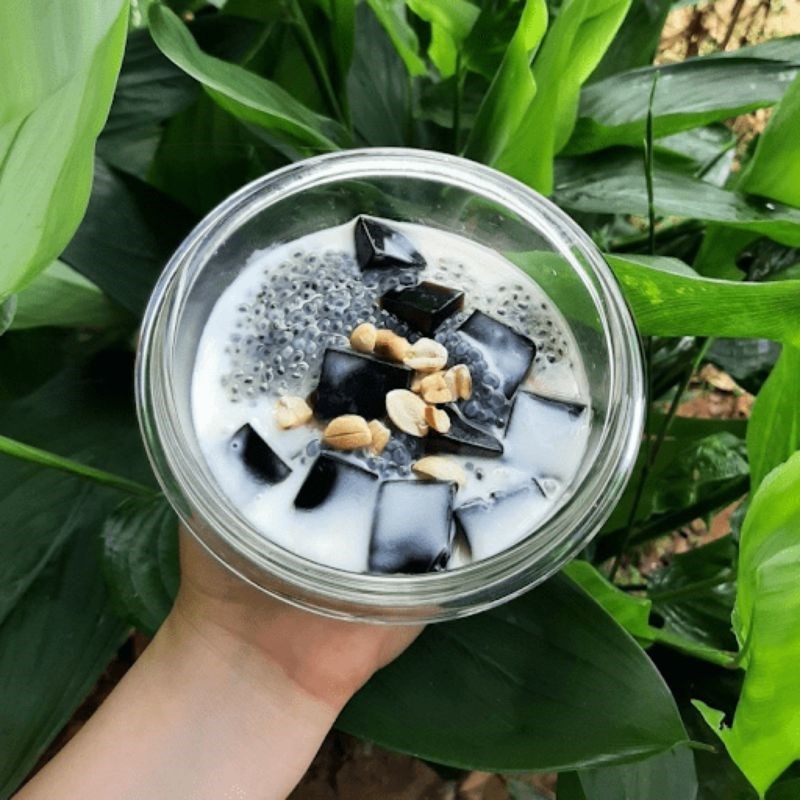 Bước 8 Cách ăn thạch đen Cao Bằng Cách làm thạch đen Cao Bằng