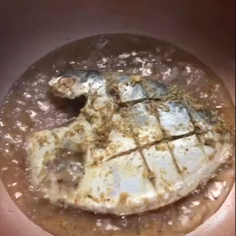 Bước 3 Chiên cá bánh lái Cá bánh lái chiên