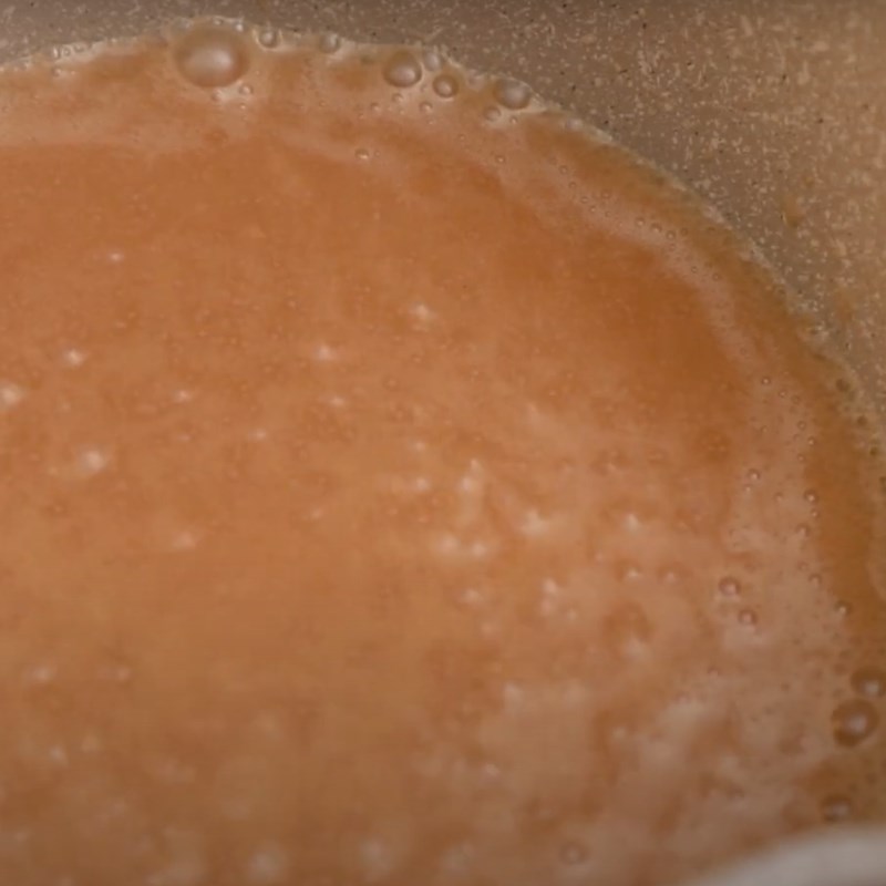 Bước 1 Đun chảy đường thốt nốt Bánh thốt nốt nướng bằng nồi chiên không dầu