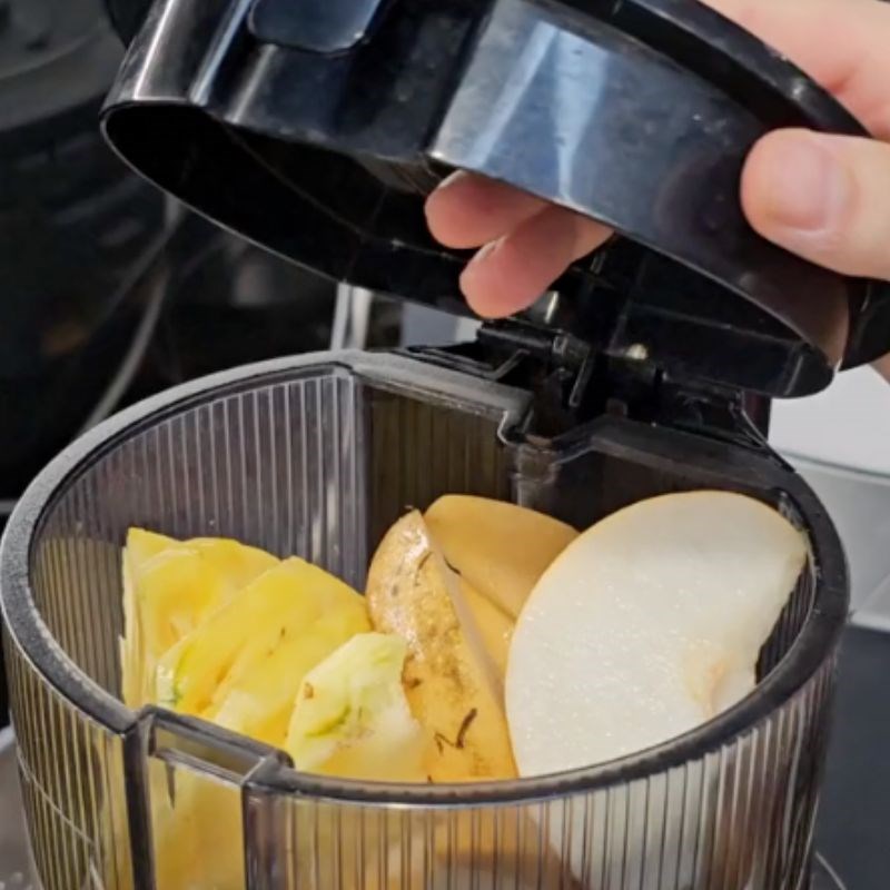Bước 1 Ép trái cây Nước lẩu hoa quả