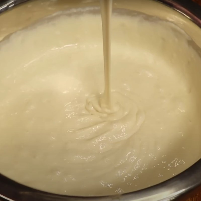 Bước 4 Hấp bánh Bánh bò bông