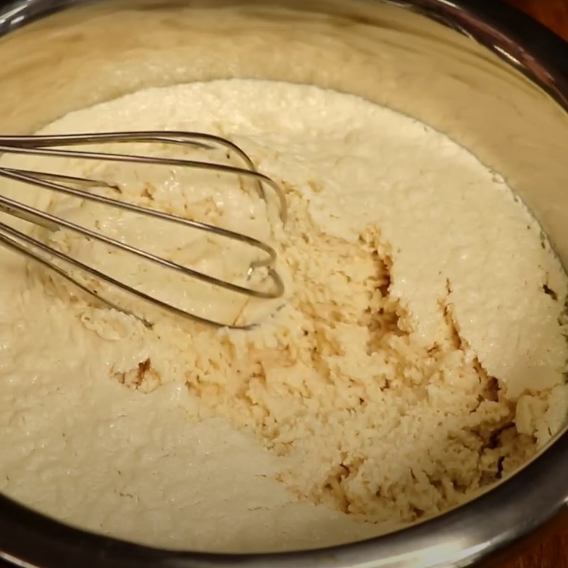 Bước 4 Hấp bánh Bánh bò bông