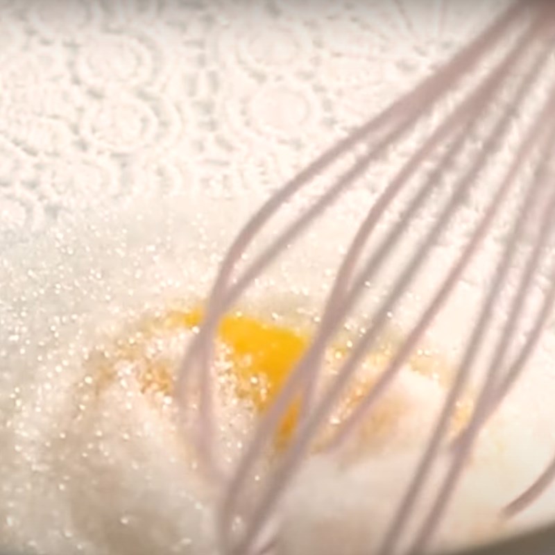 Bước 3 Làm nhân custard trứng muối Bánh trung thu lava ngàn lớp