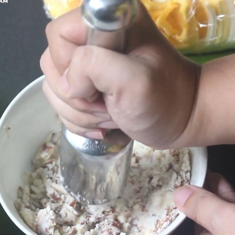 Bước 3 Nghiền hạt mít Mít hông