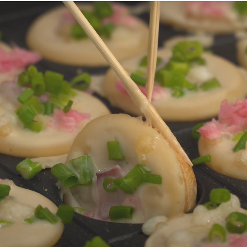 Bước 4 Nướng bánh bạch tuộc Bánh bạch tuộc takoyaki