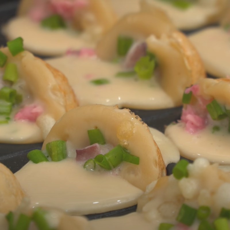 Bước 4 Nướng bánh bạch tuộc Bánh bạch tuộc takoyaki