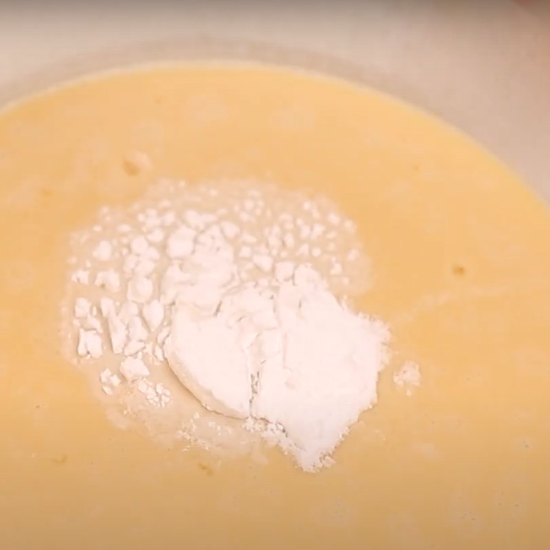 Bước 4 Nướng bánh bò thốt nốt Bánh thốt nốt nướng bằng nồi chiên không dầu