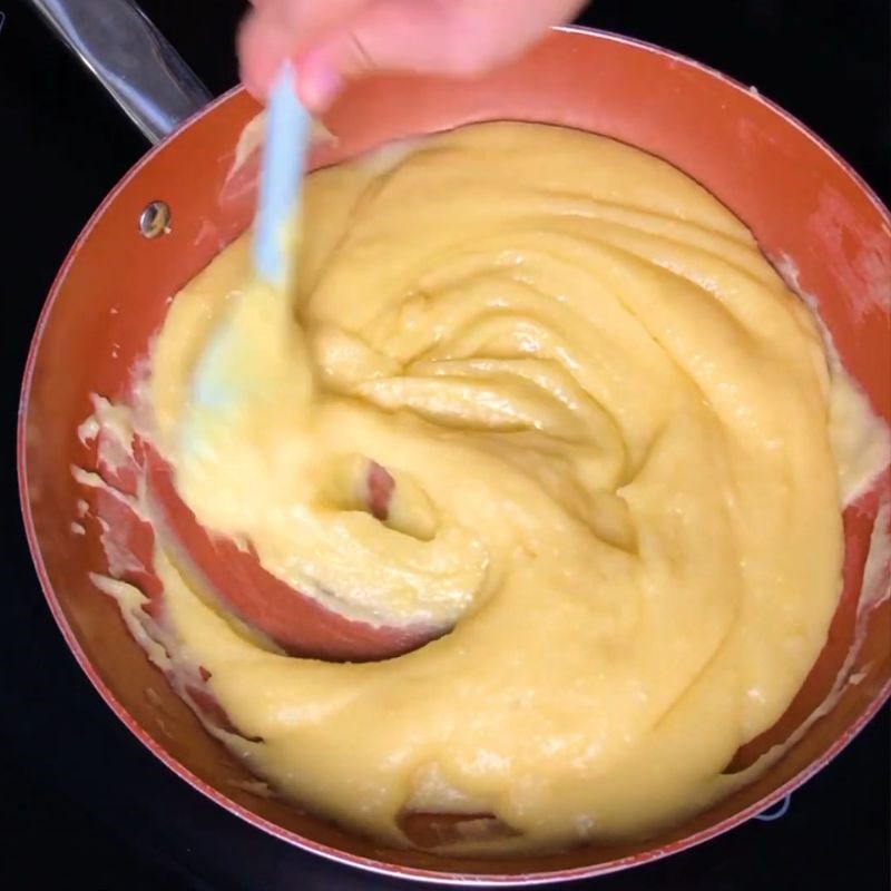 Bước 4 Sên nhân bánh Bánh pía trứng muối