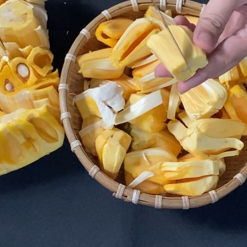 Bước 1 Tách hạt mít Mít hông