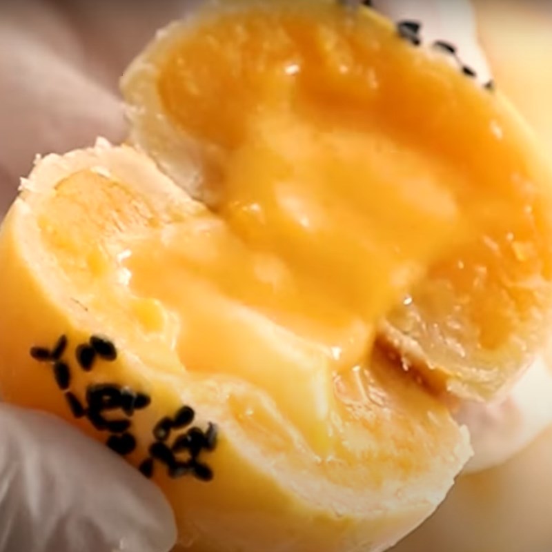 Bước 8 Thành phẩm Bánh trung thu lava ngàn lớp