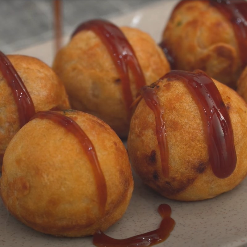 Bước 5 Thành phẩm Bánh bạch tuộc takoyaki
