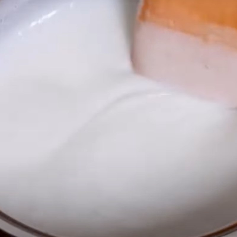 Bước 2 Thành phẩm Nước cốt dừa béo ngậy