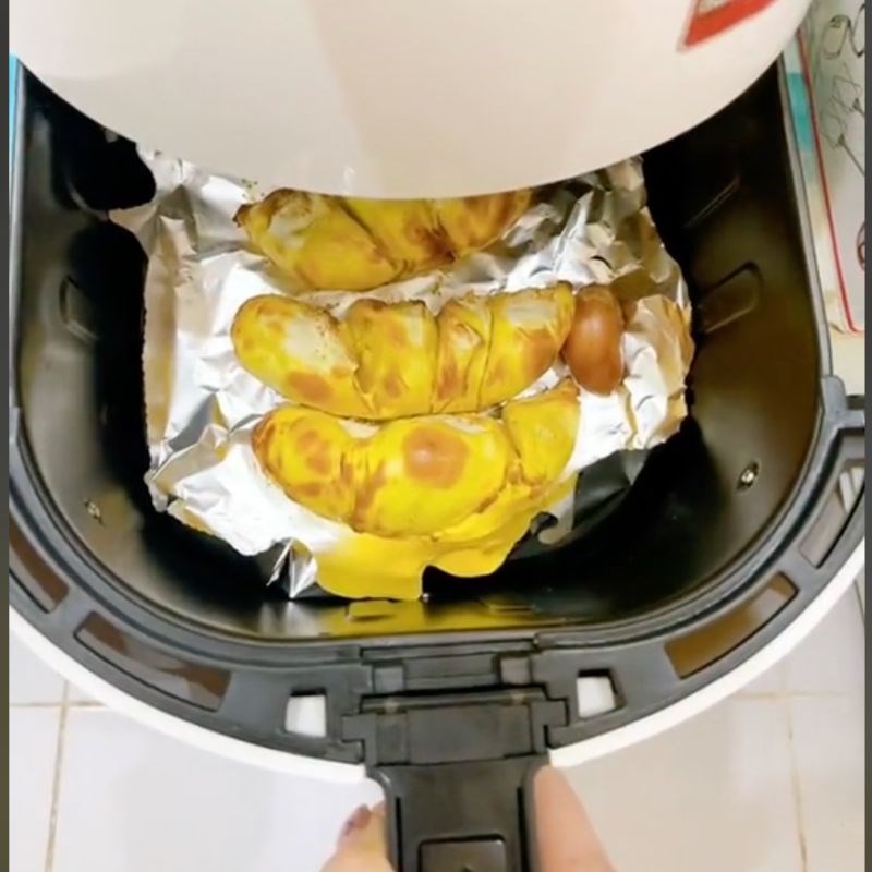 Bước 4 Trở sầu riêng Sầu riêng sượng nướng