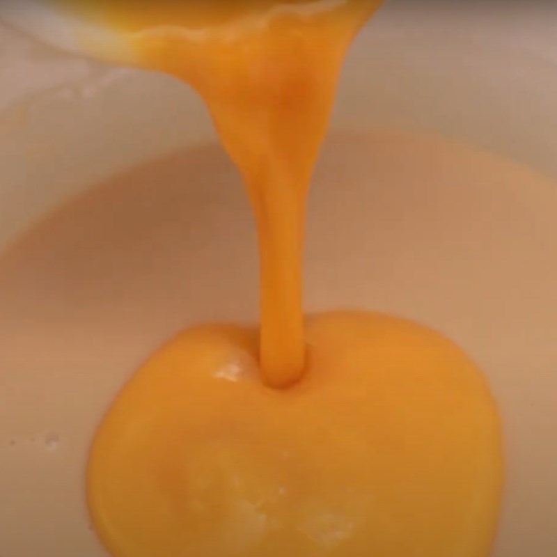 Bước 2 Trộn bột Bánh thốt nốt nướng bằng nồi chiên không dầu