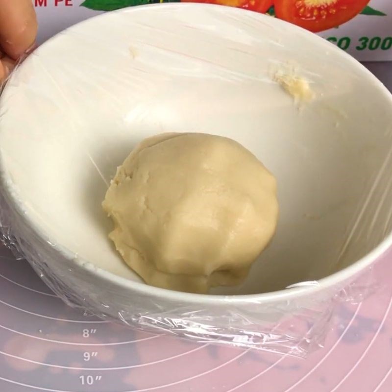 Bước 9 Trộn bột làm ruột bánh Bánh pía trứng muối