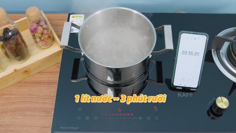 Trải nghiệm nấu ăn trực tiếp tr&ecirc;n sản phẩm