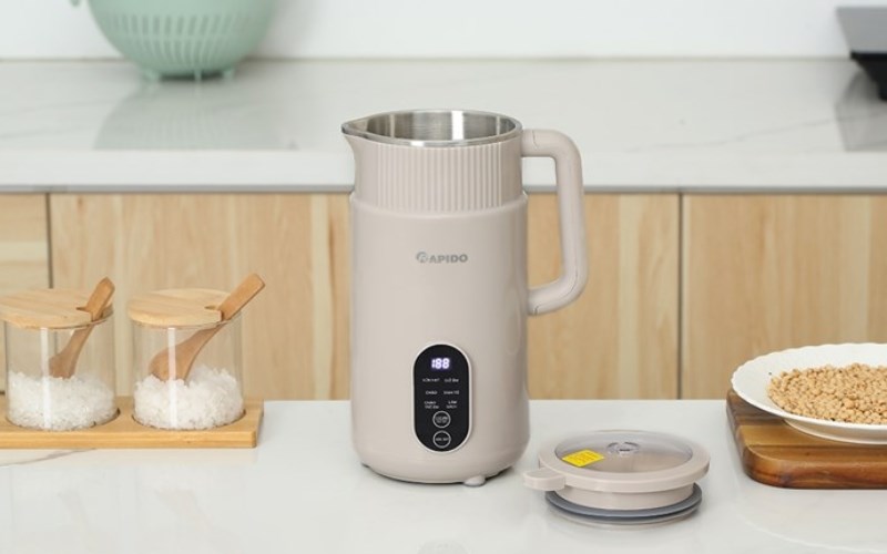 M&aacute;y l&agrave;m sữa hạt đa năng Rapido RHB-500DW x&aacute;m