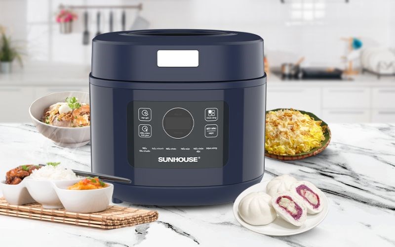 Nồi cơm điện tử Sunhouse 1 lít SHD8802