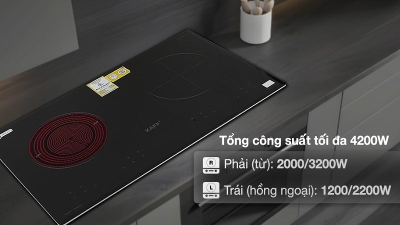 Bếp từ hồng ngoại lắp &acirc;m KAFF KF-073IC