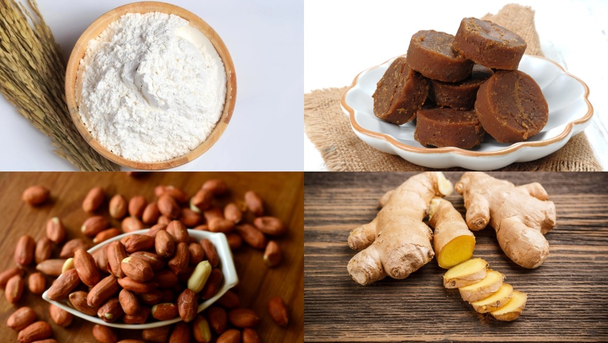 Ingredients for making che lam without malt syrup